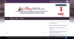 Desktop Screenshot of mon-blog-juridique.com